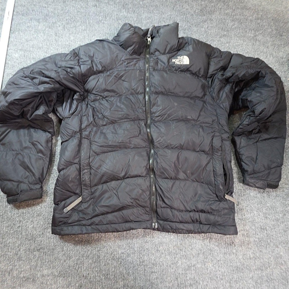 The North Face Jacket Mens Small Black Down Puffer Full Zip Outdoor Winter